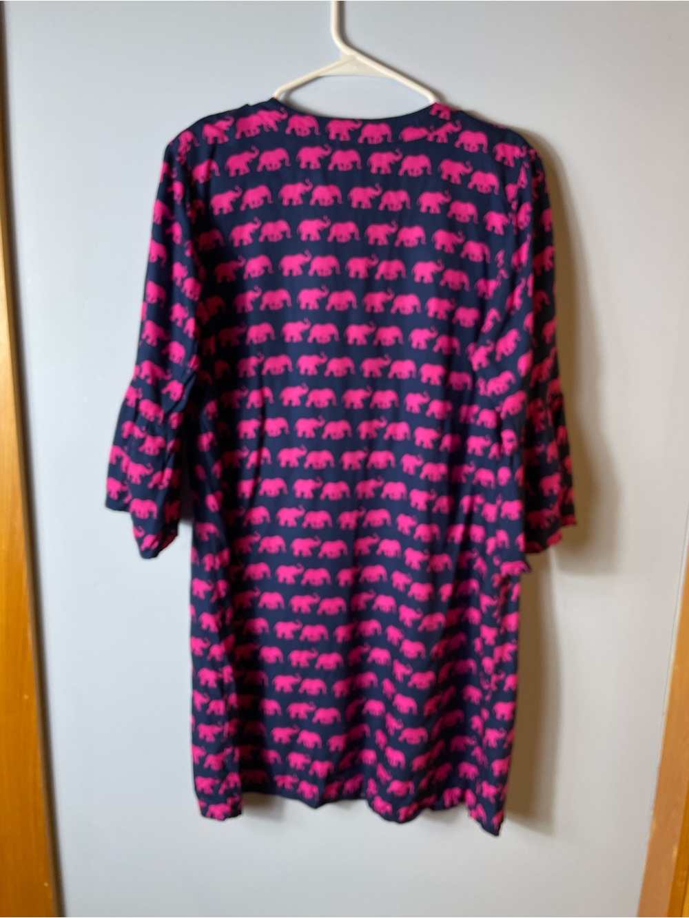 Escapada Pink Elephant Print Shift Dress - Picture 5 of 5